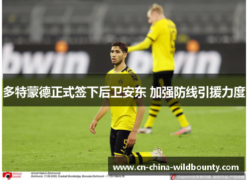 多特蒙德正式签下后卫安东 加强防线引援力度